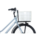 Basil fietskrat L - groot - 40 liter - wit