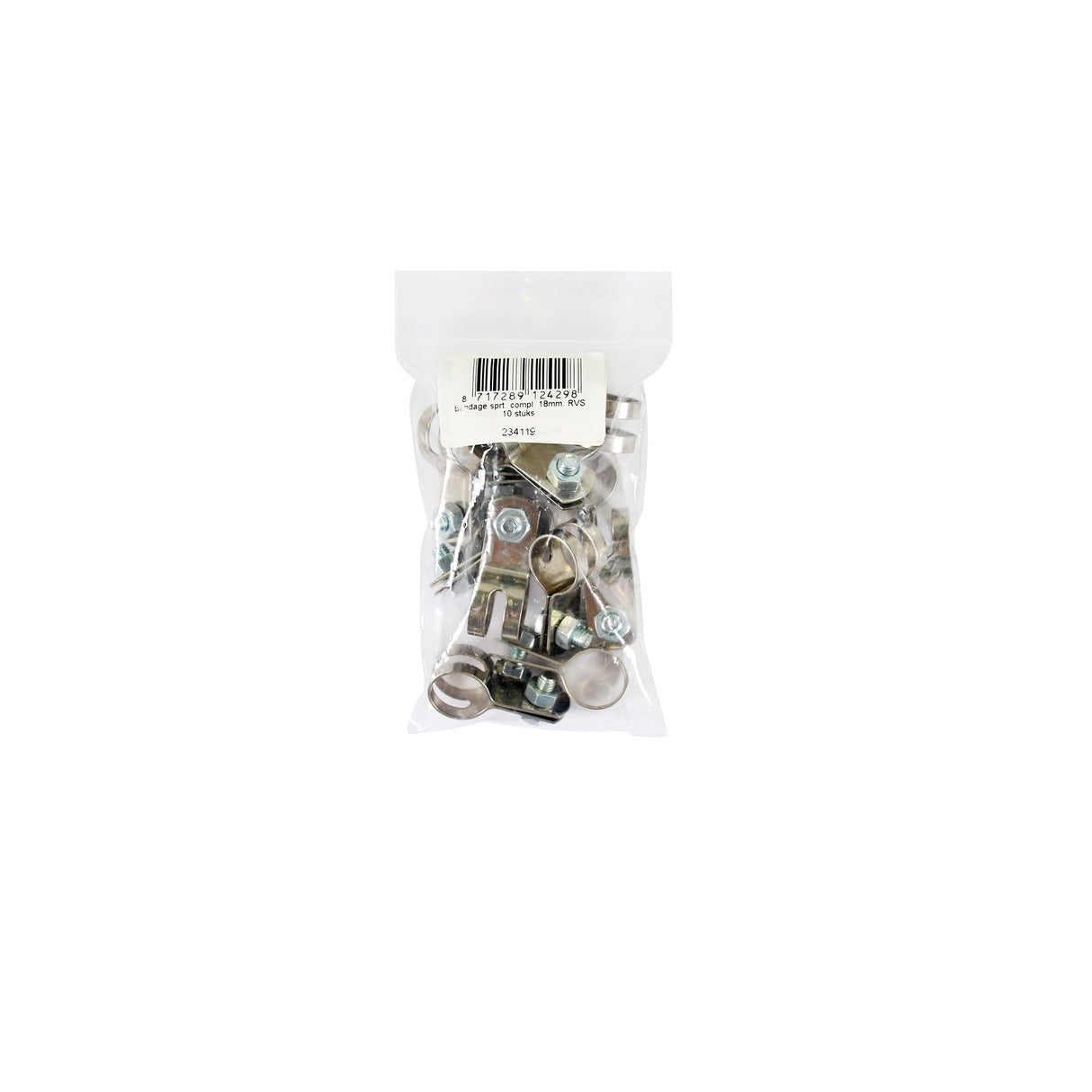Bofix 234119 Bandage sport 18mm RVS compleet p 10