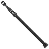 Novatec steekas achter m12x172mm met hevel alu zwart