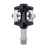 Exustar e-pm215 spd pedaal zwart zilver