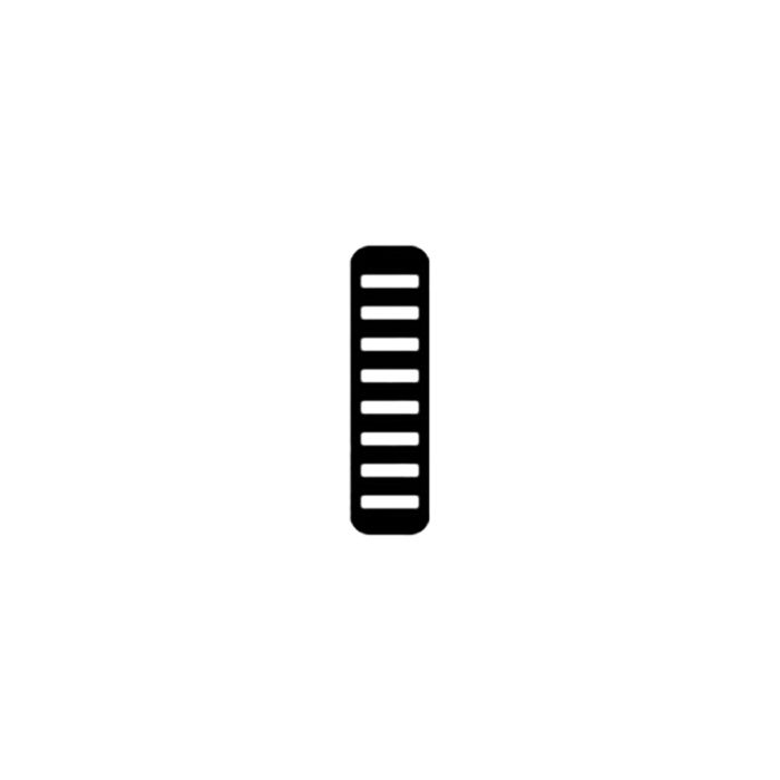 Rrp proguard cable tie - front - sticker - mini - white