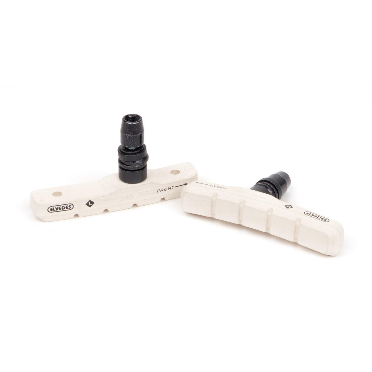 Remblokset Elvedes V-brake 72 mm - wit (25 paar)