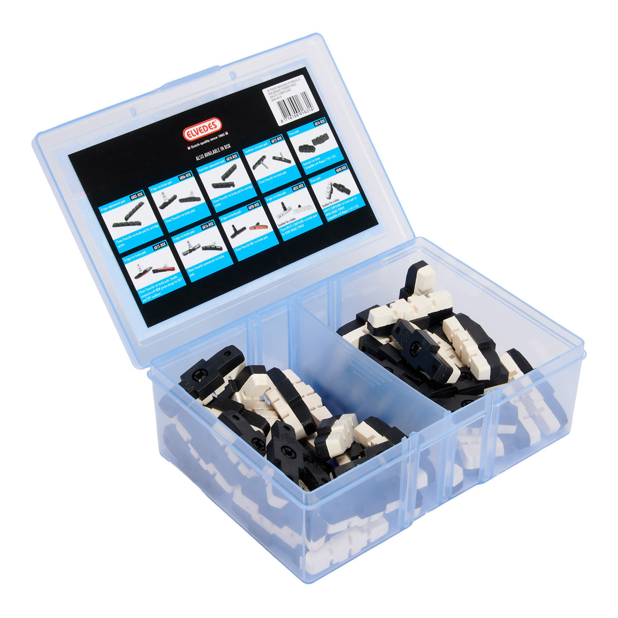 Rembloksets Elvedes powerpads Magura HS11 HS33 - witte compound (25 paar)