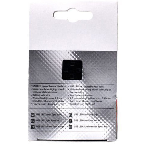 Simson usb led lamp eyes rood 3 lumen