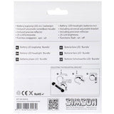 Simson koplamp Bundle batterij 25 lux stuurbocht