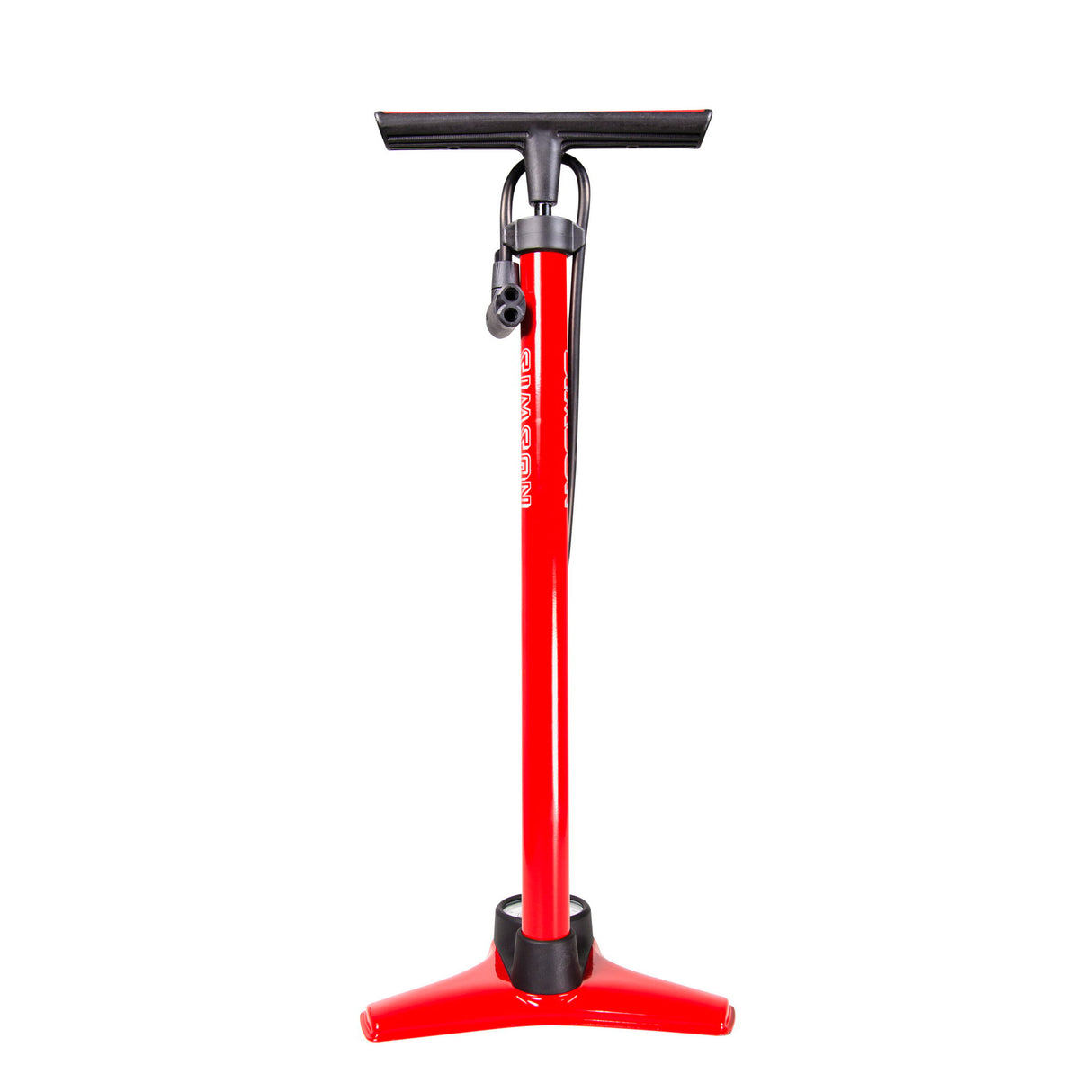 fietspomp Excellent hogedruk 60 cm rood