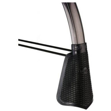 Spatlap Classic ombuig 21 x 19 cm zwart