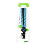 Qibbel widek triobinder eye met haak 3x12mm zwart babyblauw