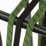 Qibbel widek triobinder eye met haak 3x12mm zwart olijfgroen