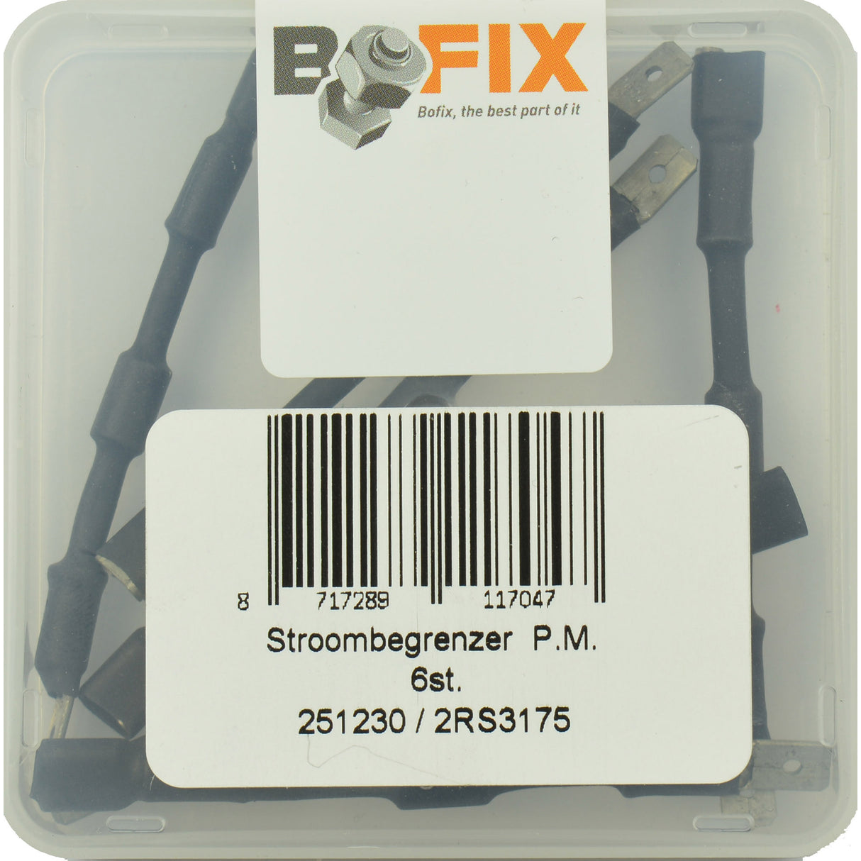 Rst bofix weeand noflash voor achterlicht bromfiets (6st)