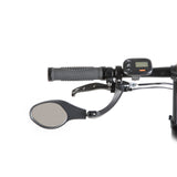 Mirage Stuurspiegel links 9 cm zwart