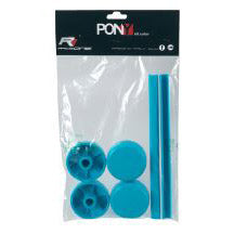 Saccon etalage showstandaard stylingset pony blauw