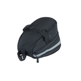 Basil Mada Zadeltas - Compact, zwart, 1L, klittenband, fietsaccessoire