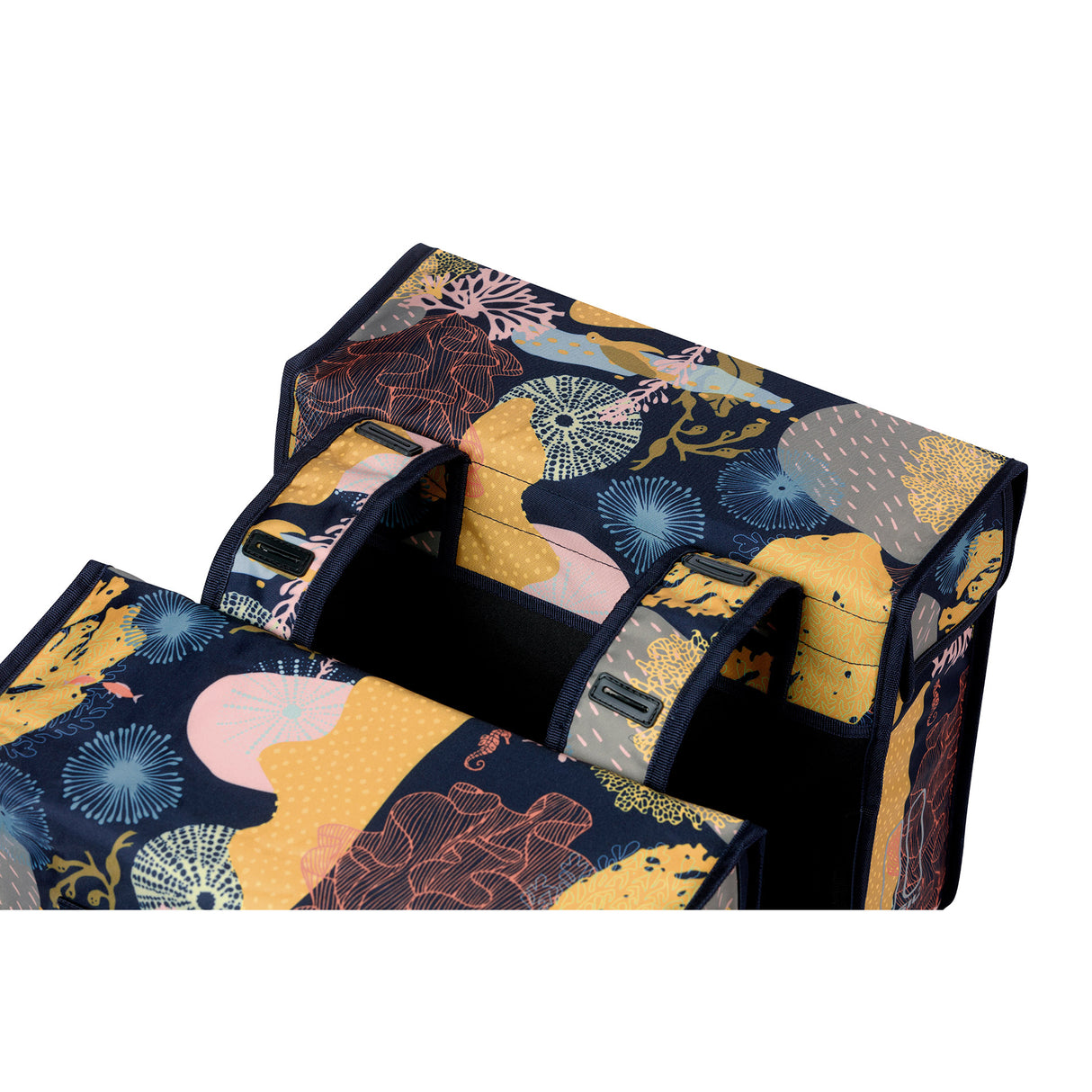 Basil Tas Mara XL Dubbel | Reef | Night Blue