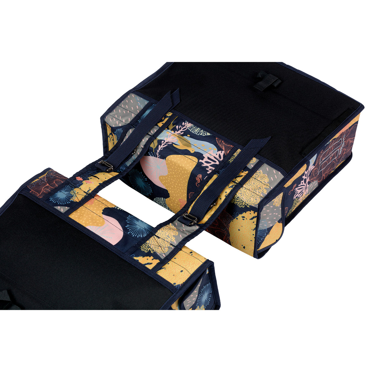 Basil Tas Mara XL Dubbel | Reef | Night Blue