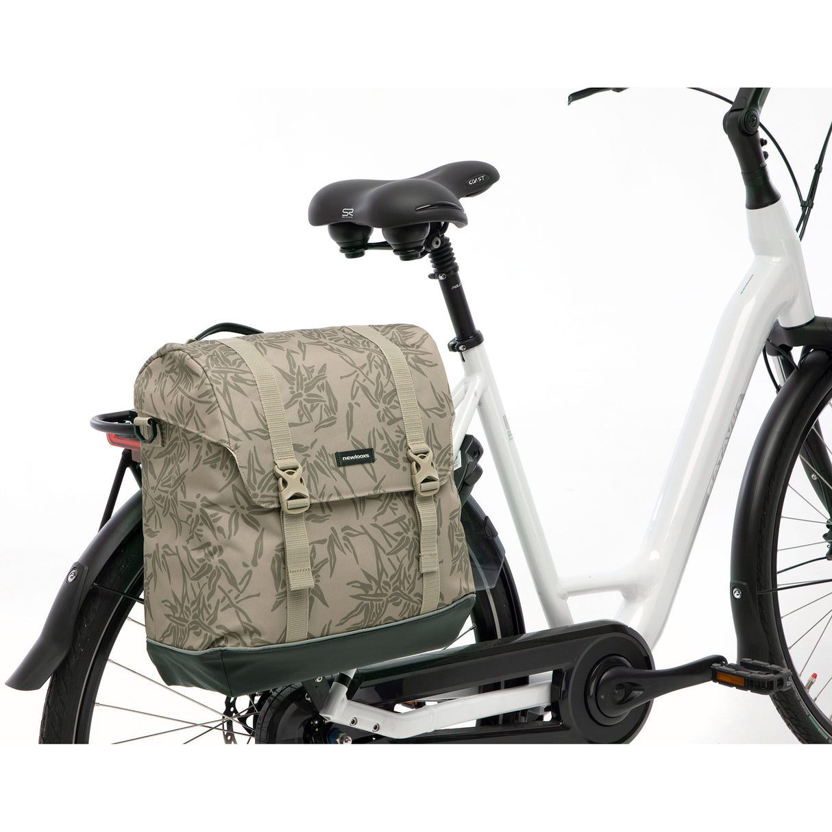 New Looxs Alba Single Fietstas - Waterafstotend - Zand - 21L