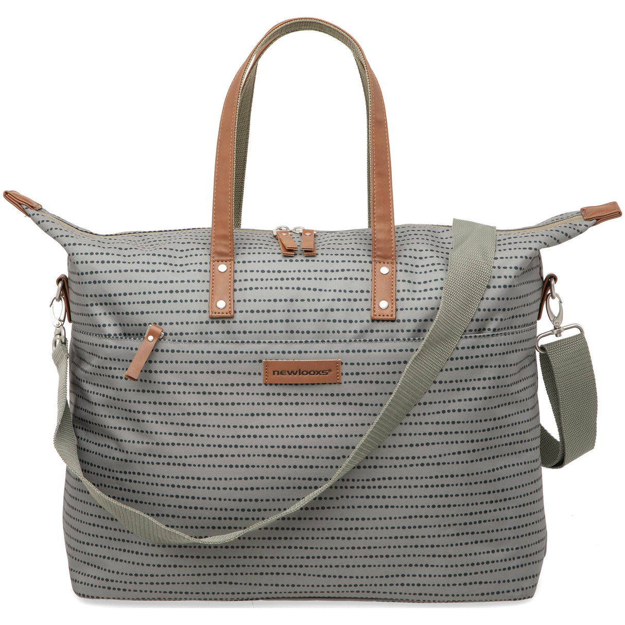 New Looxs Tendo - Fietstas Laptoptas - Vrouwen - Zwart Blauw Grijs