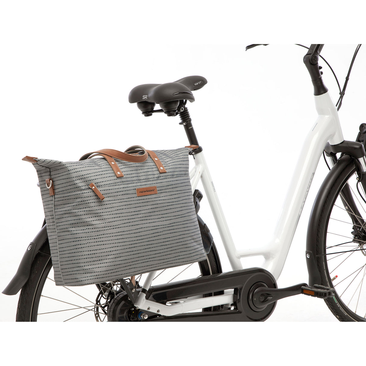 New Looxs Tendo - Fietstas Laptoptas - Vrouwen - Zwart Blauw Grijs