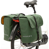 New Looxs Odense Dubbele Fietstas - Groen