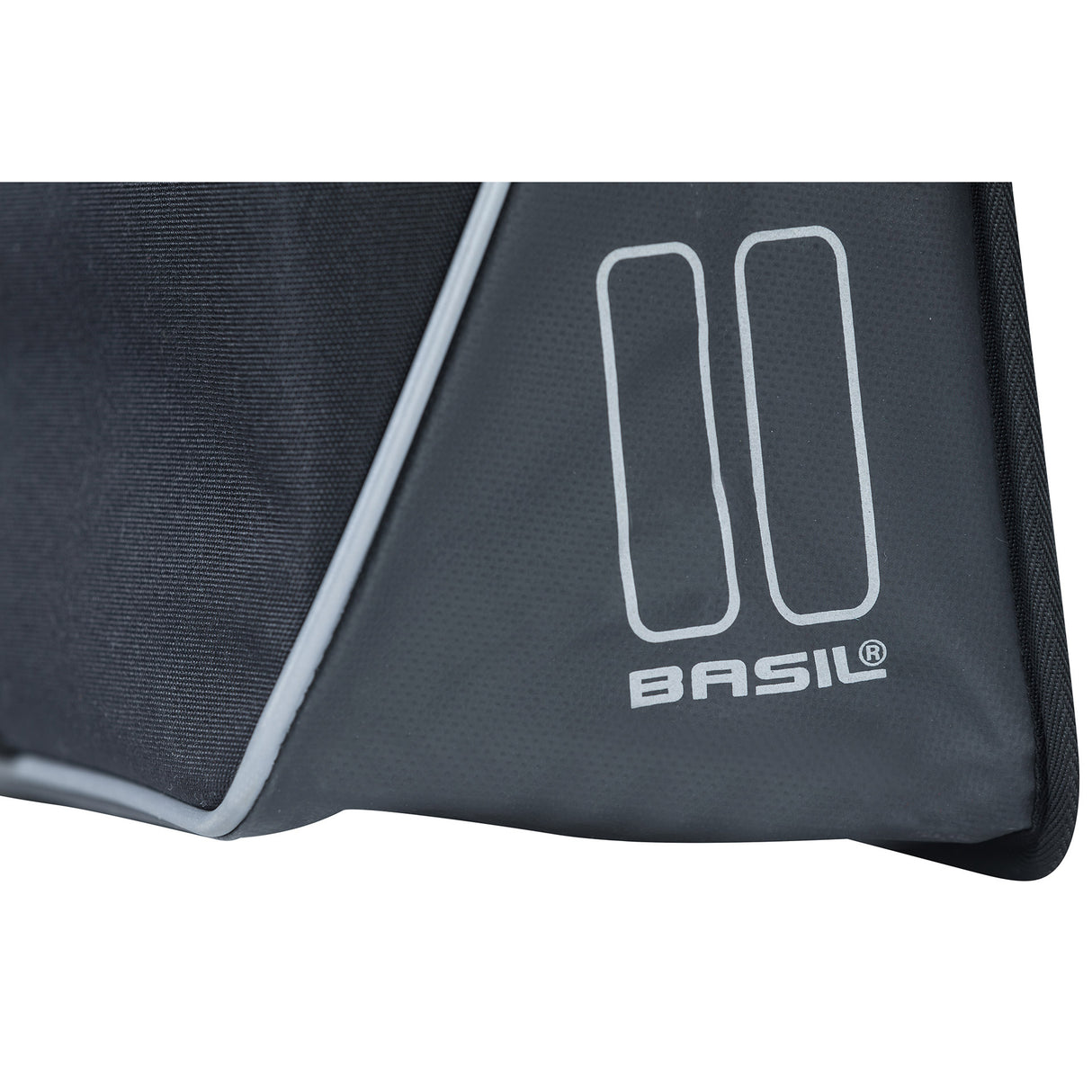 Basil Forte dubbele fietstas, zwart zwart, waterafstotend, 35L