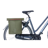Basil Tas City Shopper Vegan Leather | Moss Green