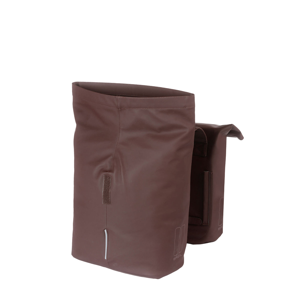 Basil Tas City Dubbel Vegan Leather | Roasted Brown