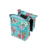 Basil Bloom Field dubbele fietstas, waterdicht, sky blue, 35L