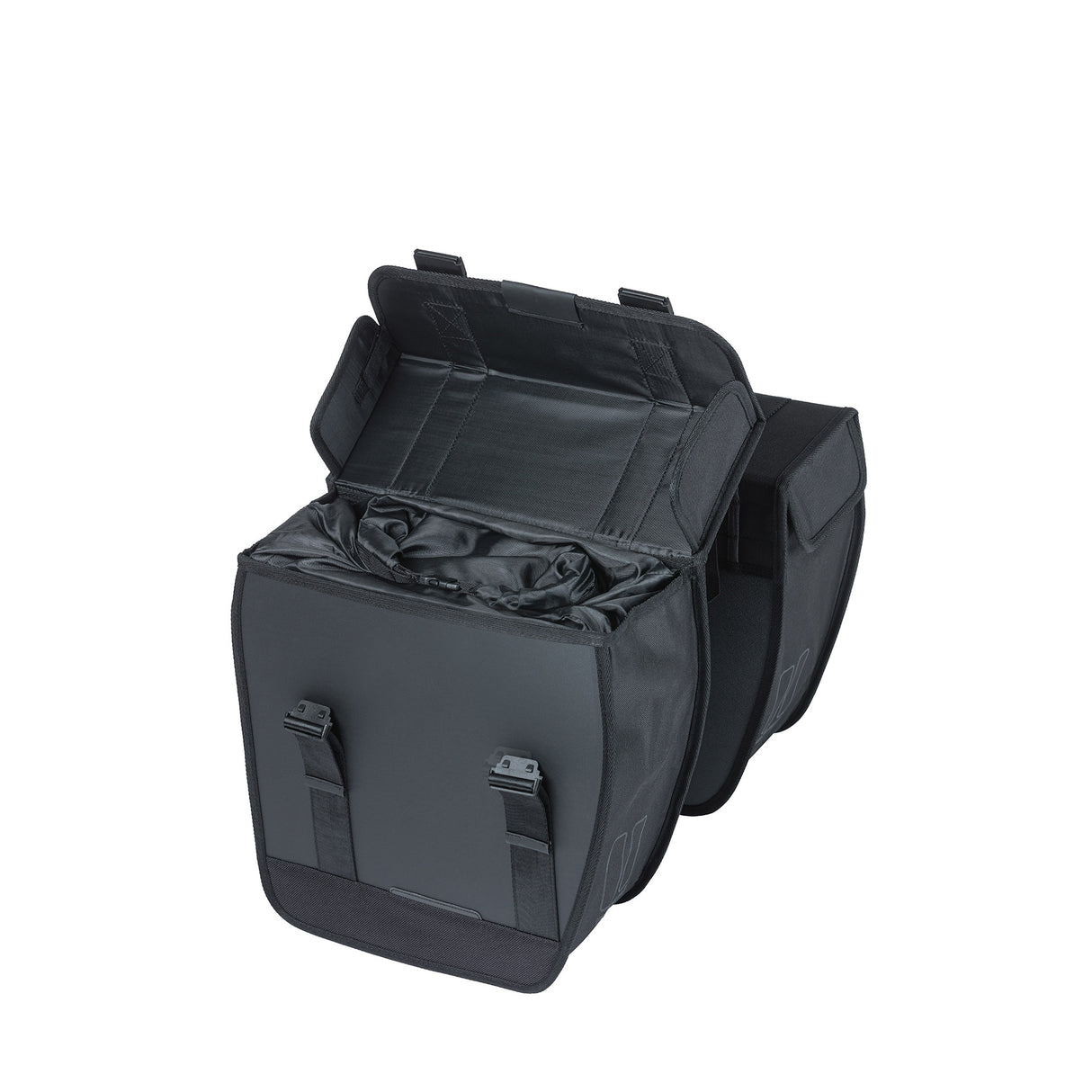 Basil Tour dubbele fietstas - 28L - zwart