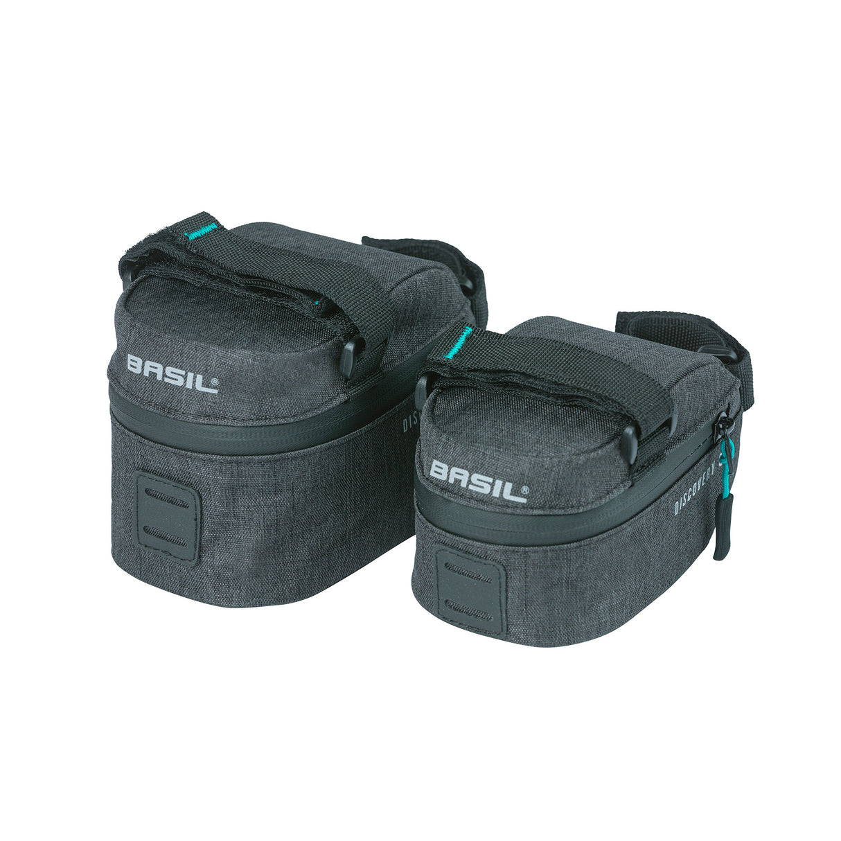 Basil Discovery 365D zadeltas S, zwart melee