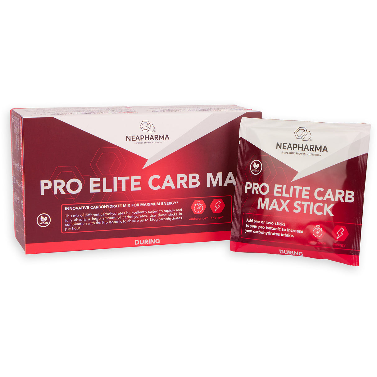 Neapharma Neapharma carb sticks Carb Max doosje met 10 sticks