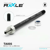 Bobike radoxx steekas voor trailer m12x1,50 209mm