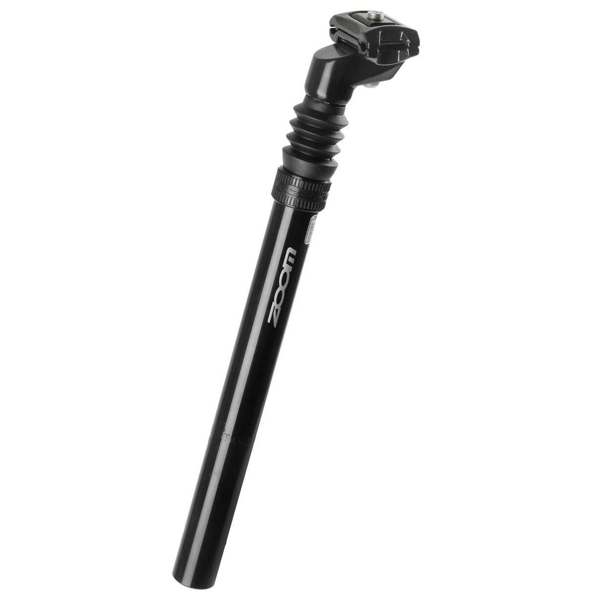 Steco zoom verende zadelpen 350mm ø27,2 zwart