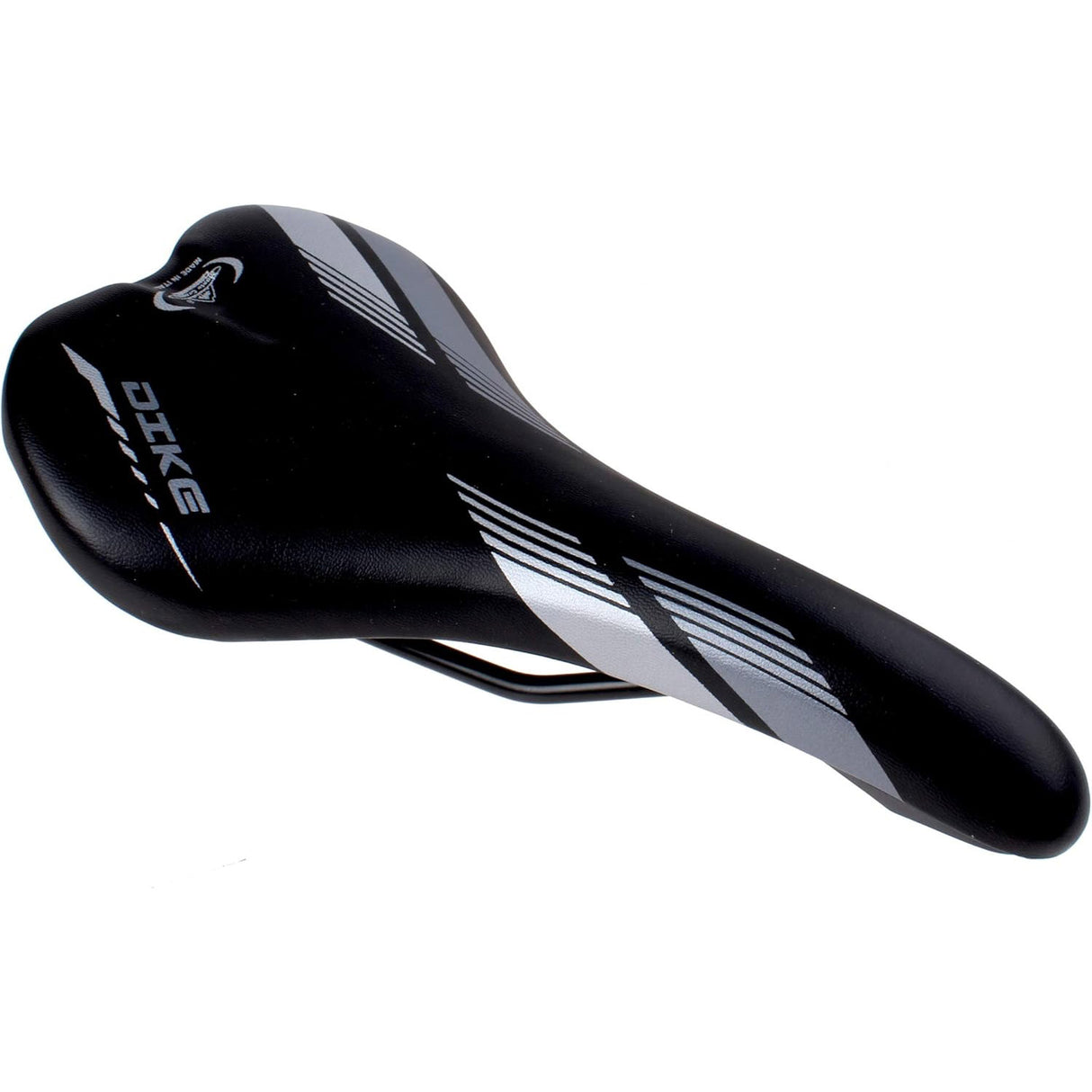 Selle monte grappa monte grappa zadel dike zwart zilver