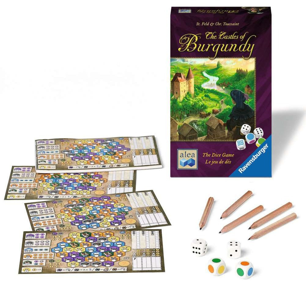 Ravensburger Castles of Burgundy The dice game