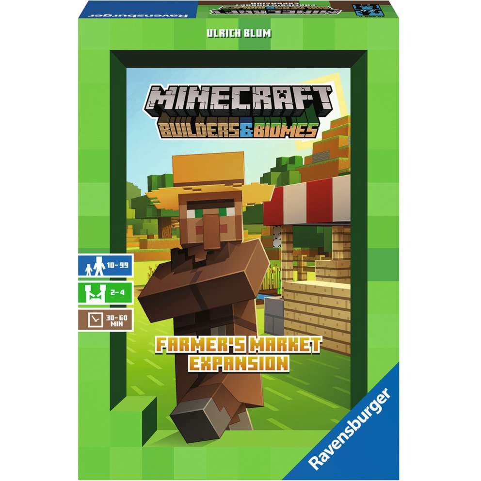 Ravensburger Minecraft Builders Biomes Farmers Market Expansi