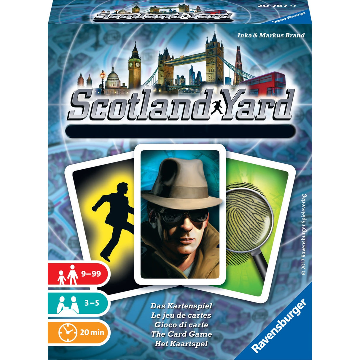 Ravensburger Scotland Yard card