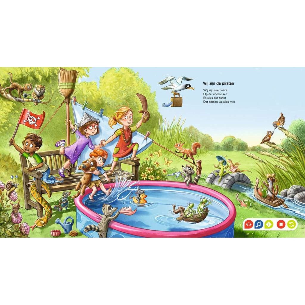 Ravensburger Tiptoi Boek Liedjes voor Onderweg