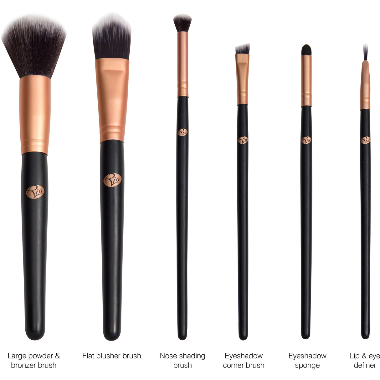 Rio Rio BRCE Essential cosmetic brush collection