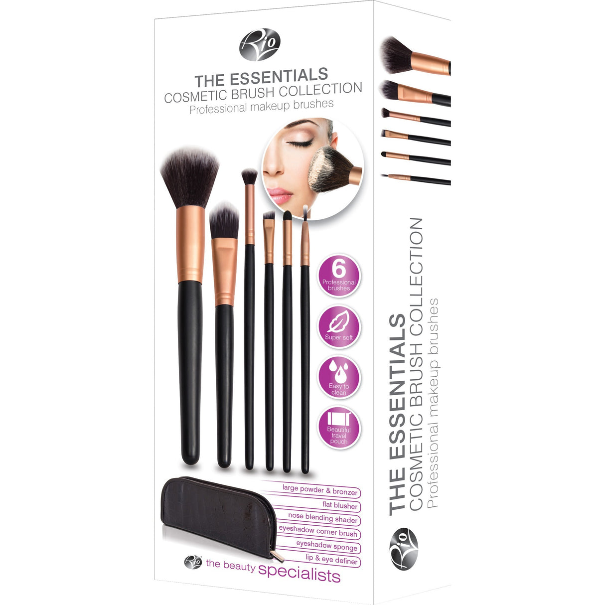 Rio Rio BRCE Essential cosmetic brush collection