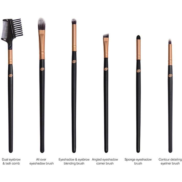 Rio Eye Essentials Cosmetic Brush Collection