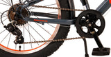 Volare Rocky Kinderfiets - 20 inch - Grijs Oranje - 6 versnellingen - Prime Collection