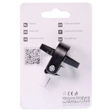fietsbel mini 34 mm zwart