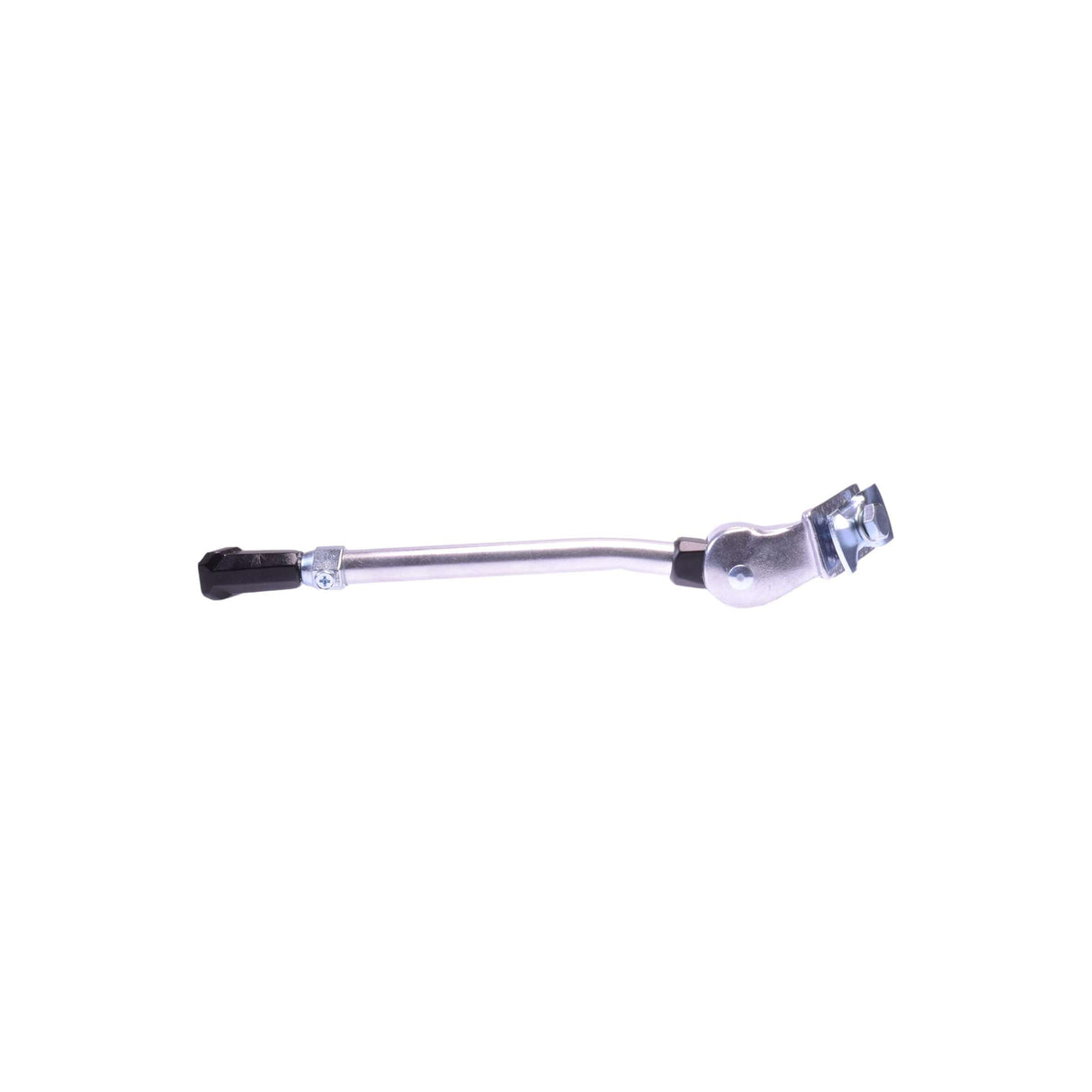 Simson Zijstandaard verstelbaar Simson met 30mm brede plaat zilver