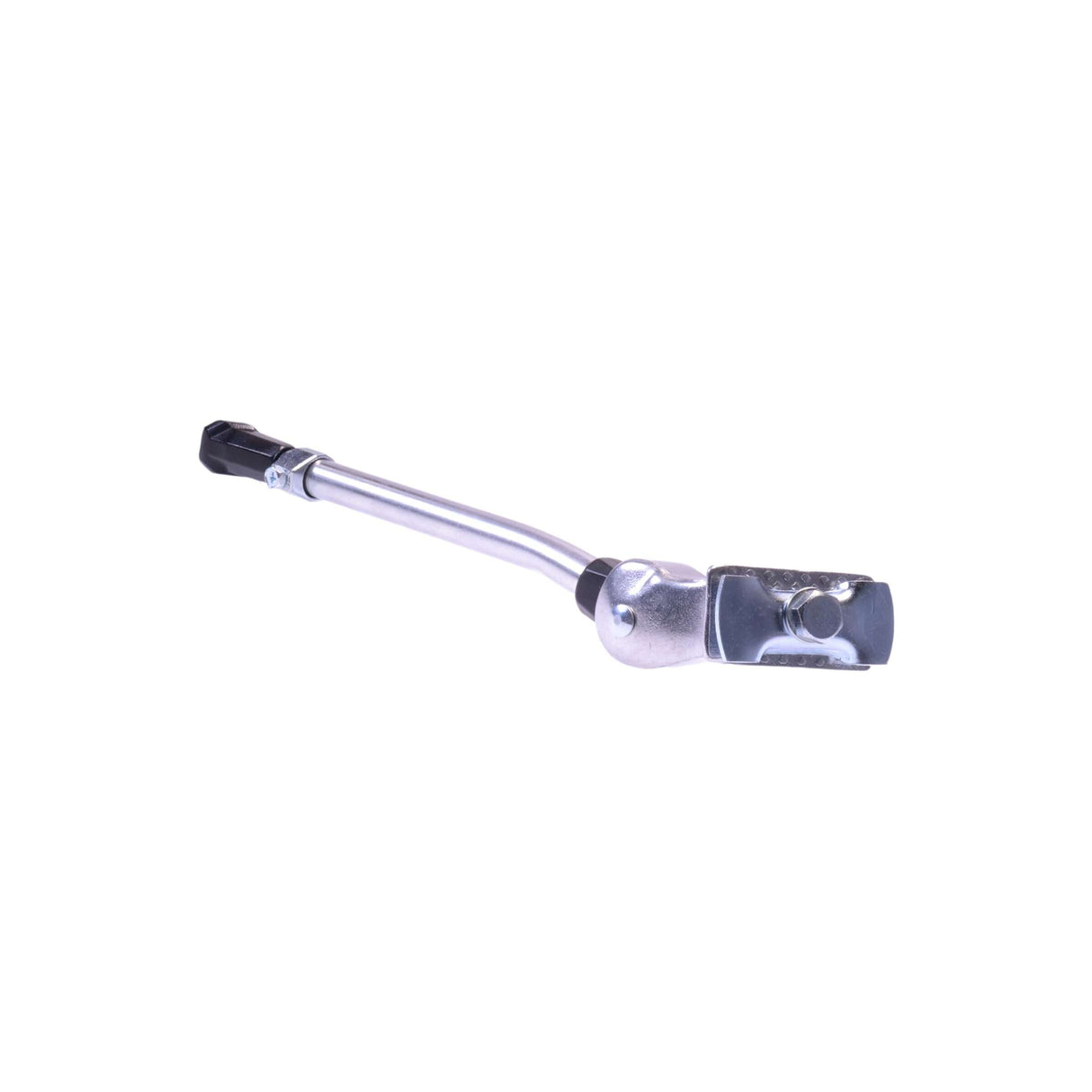 Simson Zijstandaard verstelbaar Simson met 30mm brede plaat zilver