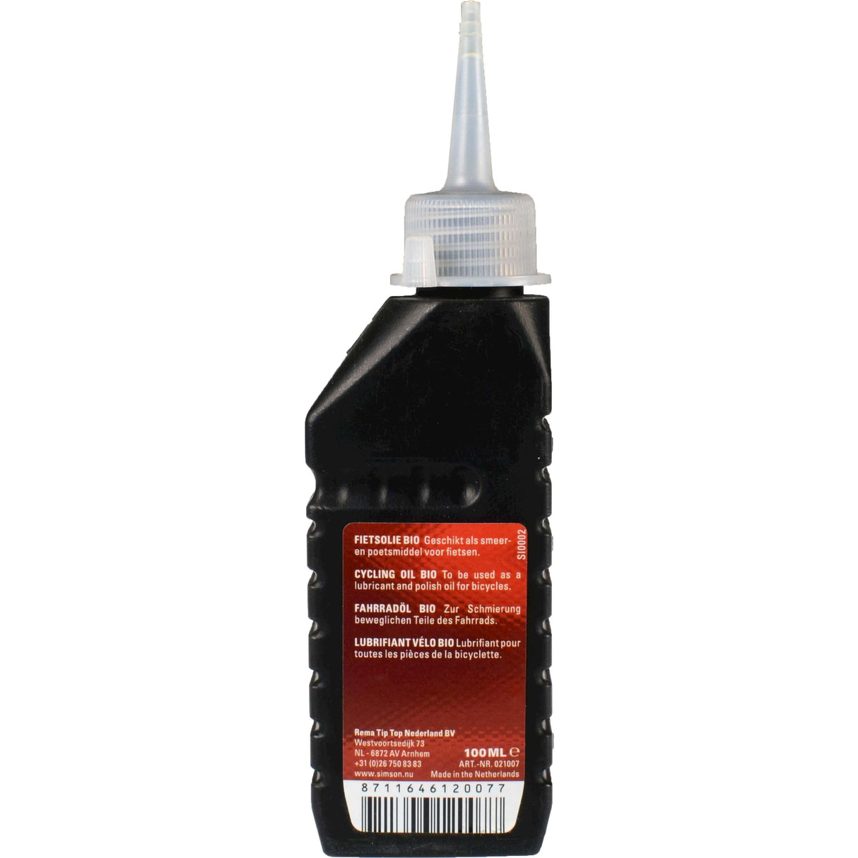 Simson fietsolie bio naturel flacon 100ml