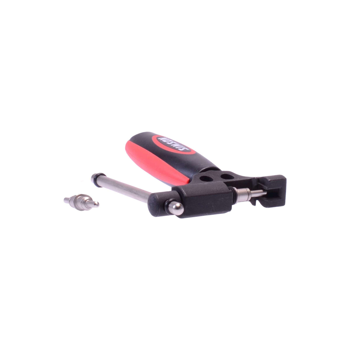 kettingpons De Luxe universeel zwart rood