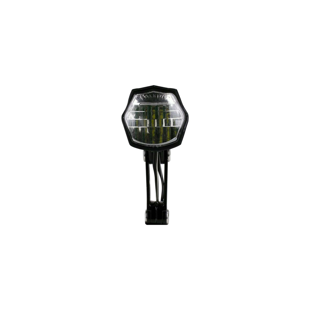 Simson voorvorkkoplamp zwart Luminous naafdynamo op kaart
