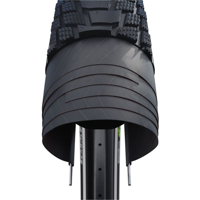 Schwalbe buitenband pick-up e-cargo 26x2.35 (60-559) zwart reflex