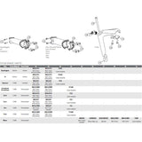 Deda a-head nok superleggero 110mm mat-zwart