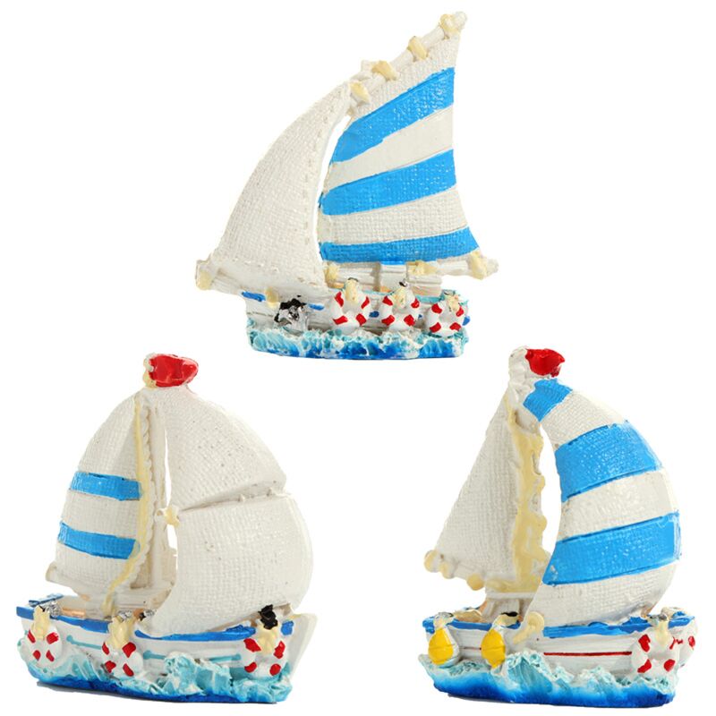 Zeilboot - strand souvenier nautische decoratie